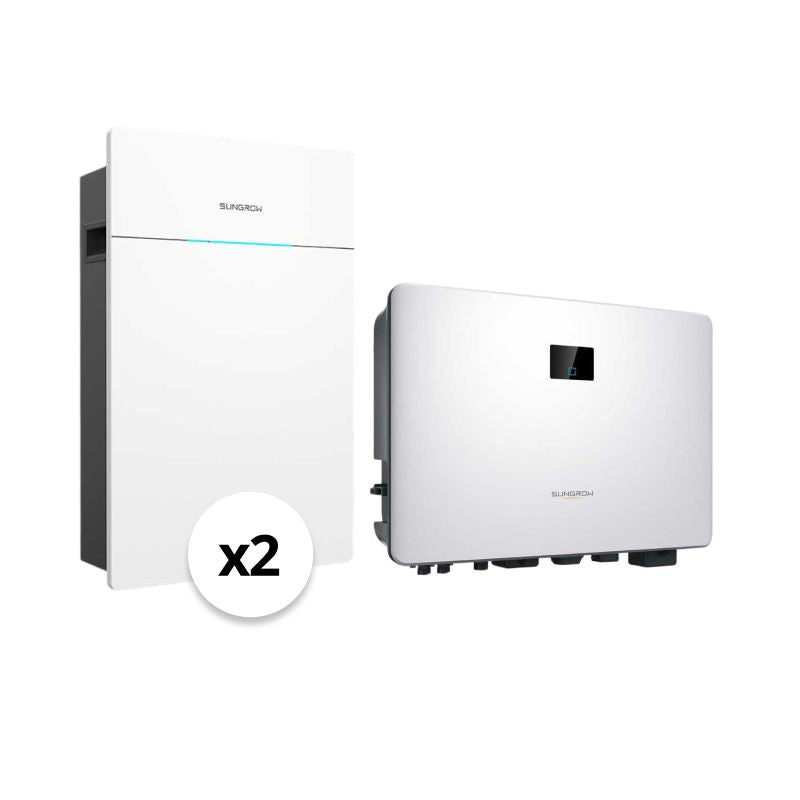 SUNGROW – Pack Monophasé onduleur 3 kVA + 2 Batteries SUNGROW - 10.24 kWh