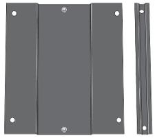 OPTEX Wandhalterung SC 4498 - für Lichtschrankensäule Serie AX
