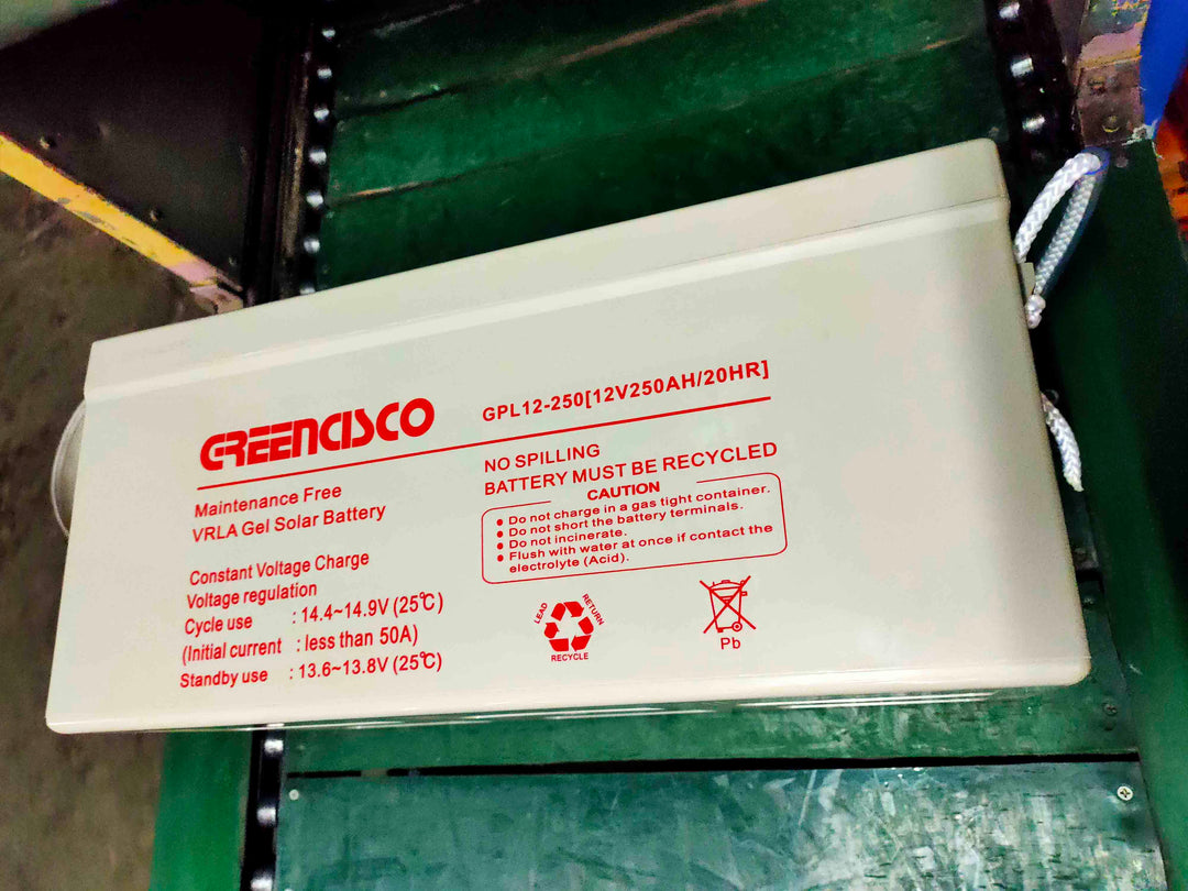 Greencisco Industrial Co., Ltd. - Speicher - OPzS tubular batteries 6V/12V OPzS150-6 - Art. 10801