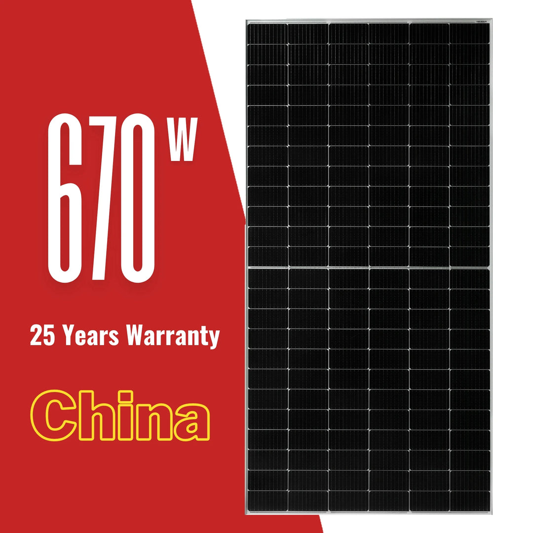 Hebei Oushang Photovoltaic Technology Co., Ltd. - Solarmodul - OSG12B-HM66 670W - Art. 221414
