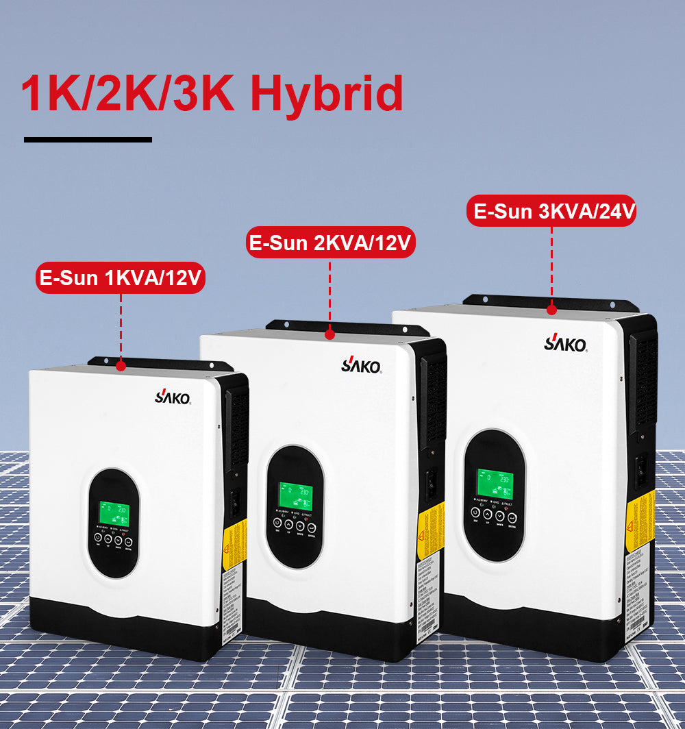 Shenzhen Sako Solar Co., Ltd. - Wechselrichter - Off Grid Solar Inverter E-SUN 1KW - Art. 57862