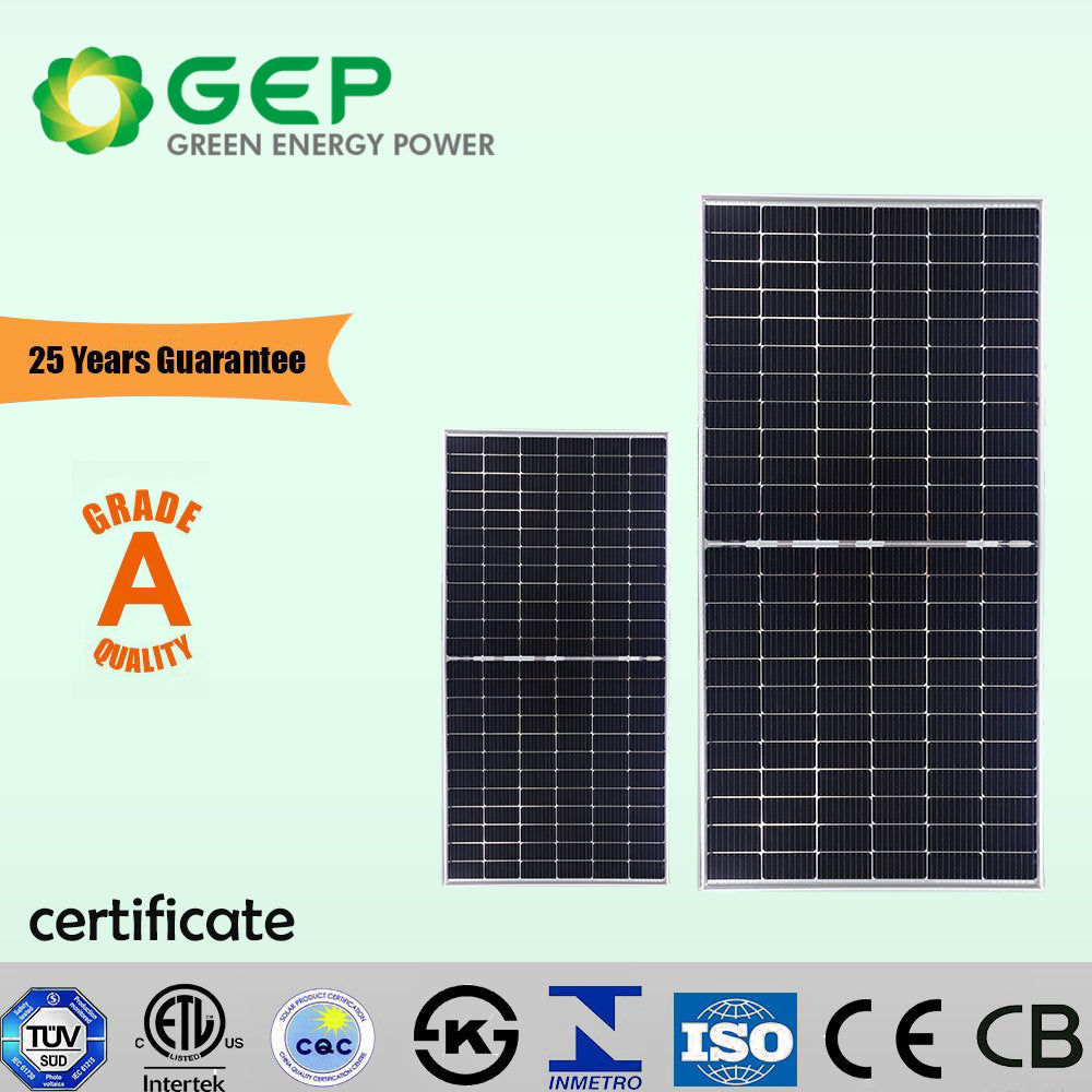 Jiangsu Green Energy Power Technology Co., Ltd. (GEP-Solar Manufacturing) - Solarmodul - Omega Max Series 530-550W GEP-AfMc530M/MH - Art. 161101