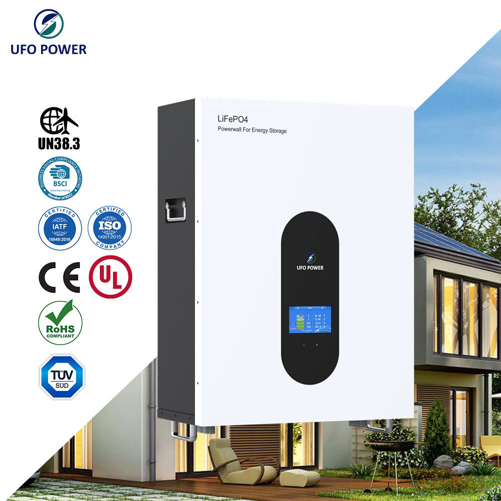 Shenzhen UFO Power Technology Co., Ltd. - Speicher - Oval Powerwall 4.8/7.2/9.6kWh Lifepo4 Battery 9,6kWh - Art. 32217