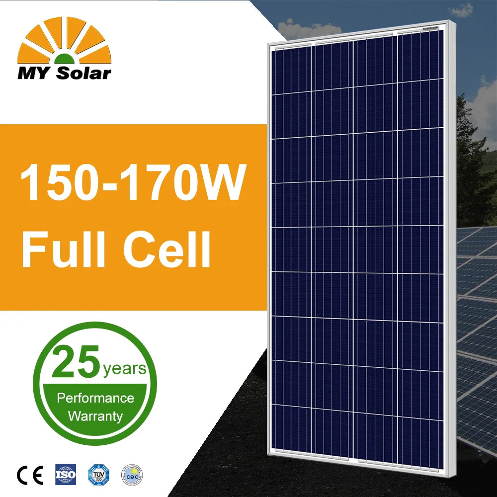 MY Solar Technology Co., Ltd. - Solarmodul - P2 Series MYP2036-150-170W MYP2036-165 - Art. 191004