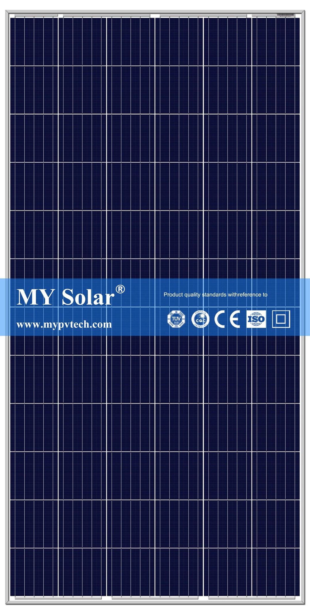 MY Solar Technology Co., Ltd. - Solarmodul - P3 Series MY-P3/72-335-355W MY-P3/72-345 - Art. 191028