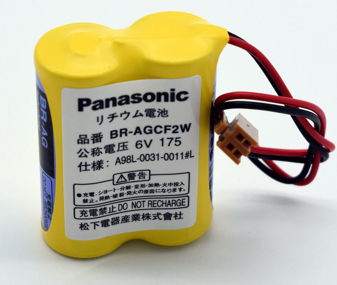 PANASONIC Lithium CNC Batterie BR-AGCF2W 6V 2200mAh