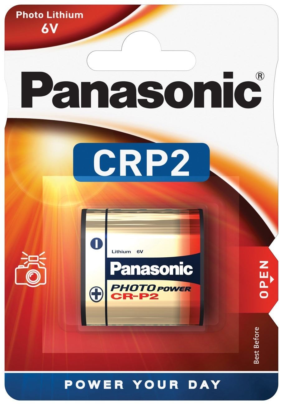 PANASONIC Lithium Photobatterie CRP2 6V (Einzelblister)
