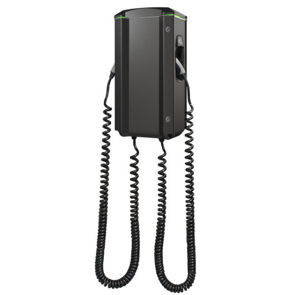 PC Electric Ladestation Wallbox GTB 2x11kW Kabel Typ2 + FI A Zähler WLAN