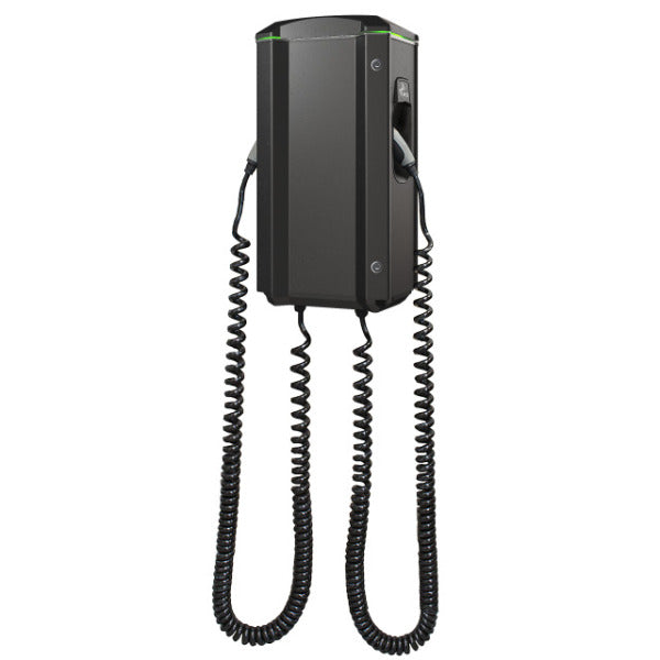 PC Electric Ladestation Wallbox GTB 2x11kW Kabel Typ2 + FI A Zähler WLAN