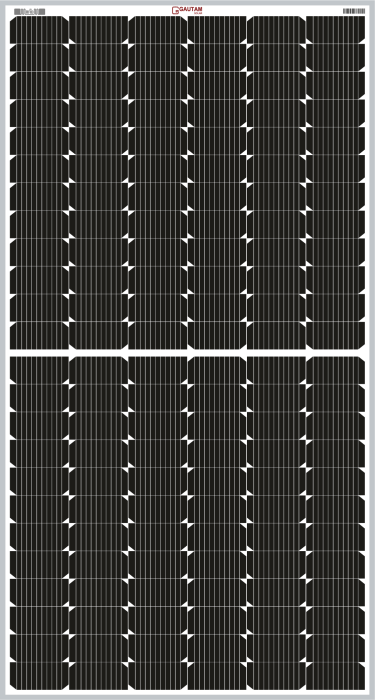 Gautam Solar Private Limited - Solarmodul - PERC G2X 530 Wp - 545 Wp DCR Monofacial G2X1635-UHAD - Art. 215336