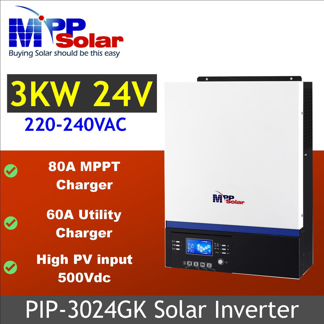 MPP Solar Inc - Wechselrichter - PIP-GK PF1.0 PIP5048GK - Art. 34129
