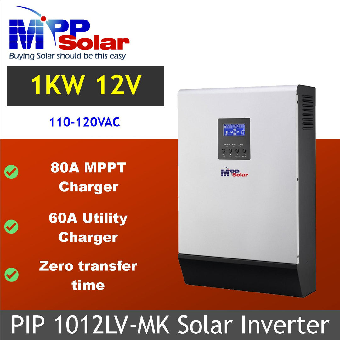MPP Solar Inc - Wechselrichter - PIP-LV-MK PIP1012LV-MK - Art. 40107