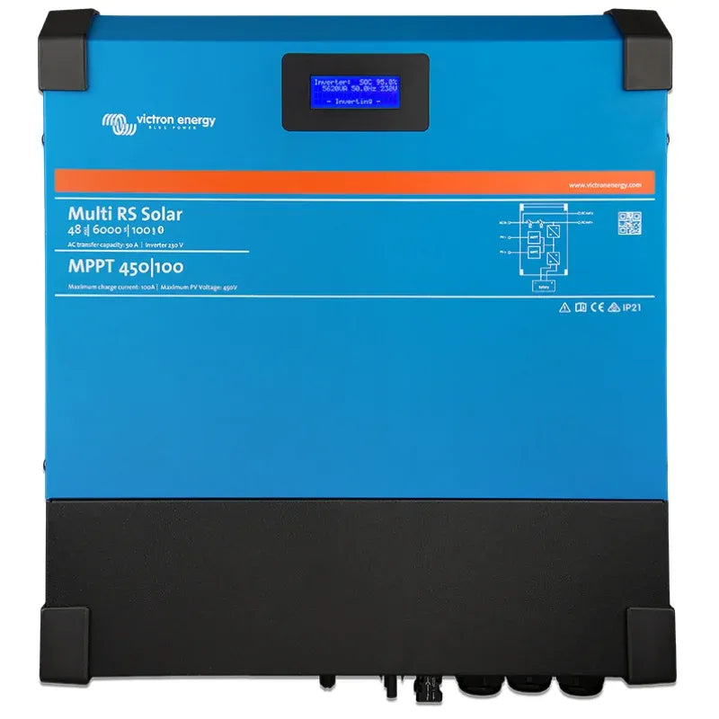 VICTRON - Solution tout en un Multi RS Solar 48/6000/100-450/100