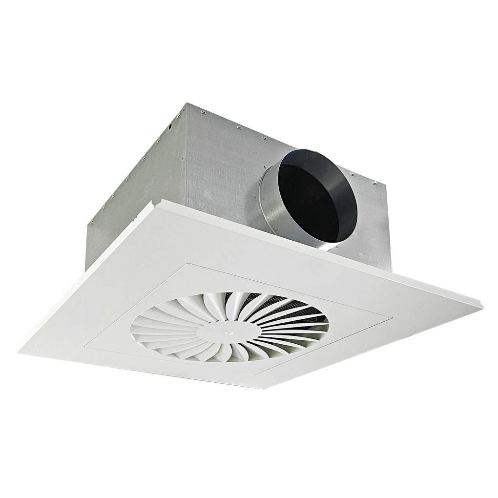 Solid Air RRBSOU 250 RAL9010 – Deckengitter (Drallauslass flach), Art.-Nr. 8201003398