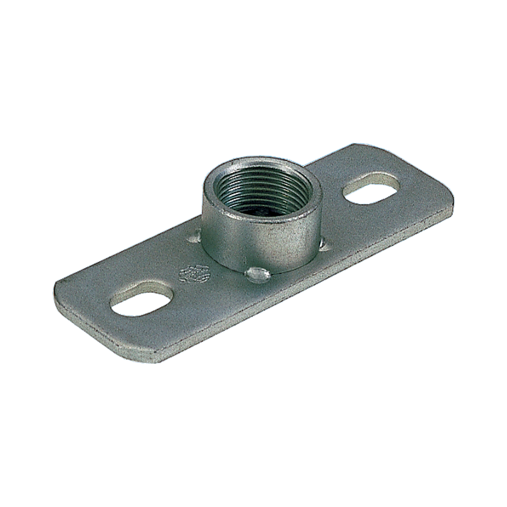 De Waal Staal Grondplaat mit sok 1/2inch – Schrauben, Muttern und Zubehör, Art.-Nr. 1110000099