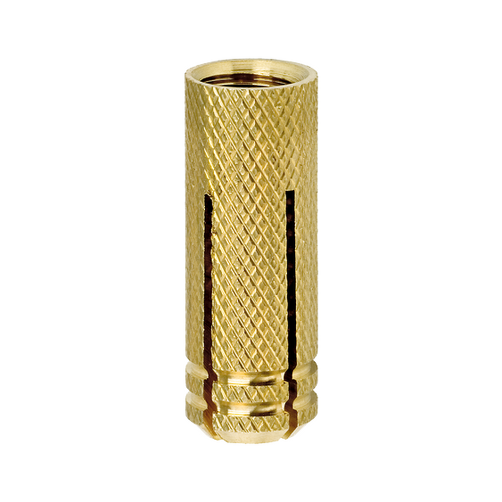 Velu Messing Dübel M10 x 35 mm – Dübel (Schrauben, Muttern und Zubehör), Art.-Nr. 1110000163