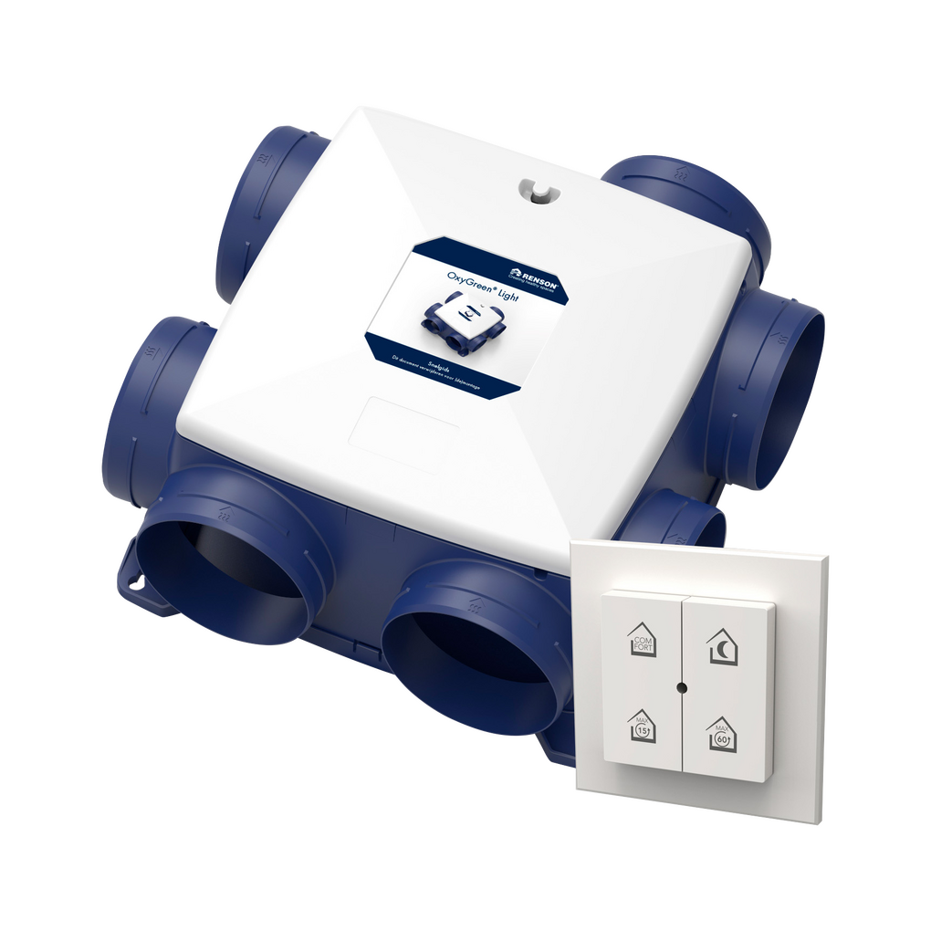 Renson OxyGreen Light – Wohnhausventilatoren, Art.-Nr. 5310000181