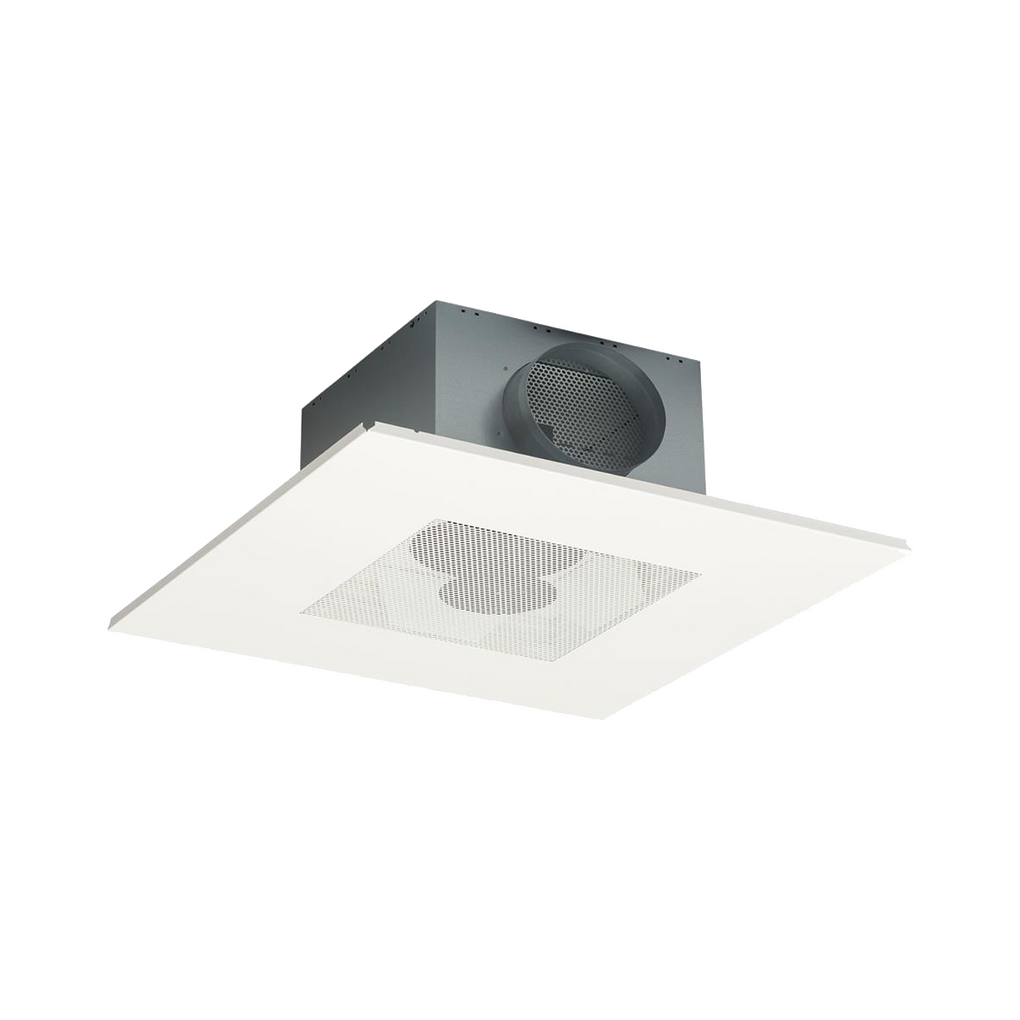 Solid Air PRVSIOU 550 595mm D=250 P=395 RAL9010 – Perforiert (Deckengitter), Art.-Nr. 8001000373