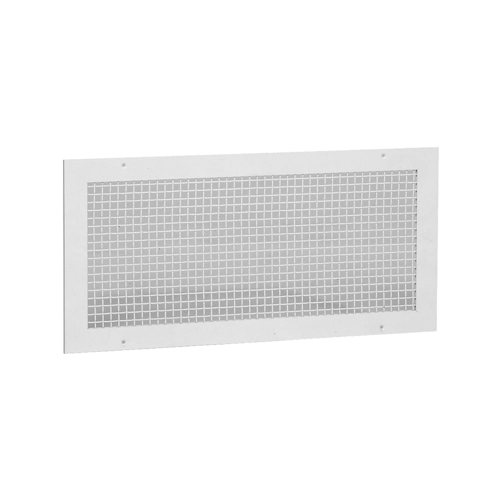 Solid Air WRGCOO 425x75 RAL9010 – Inklusive Montagelöcher Wandgitter (Durchführung), Art.-Nr. 8301001107