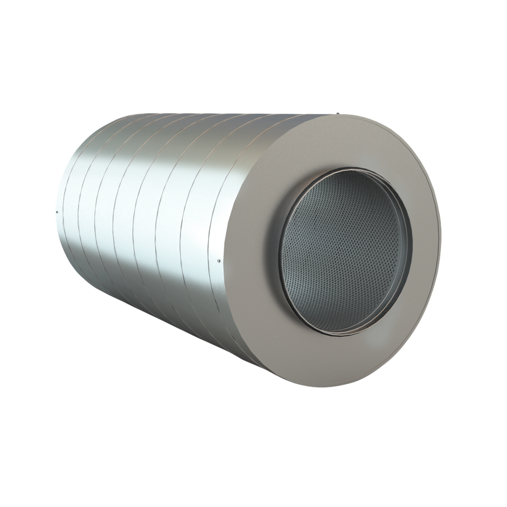 Solid Air AGRZVO 315 600 – Schalldämpfer rund, Art.-Nr. 9350000100