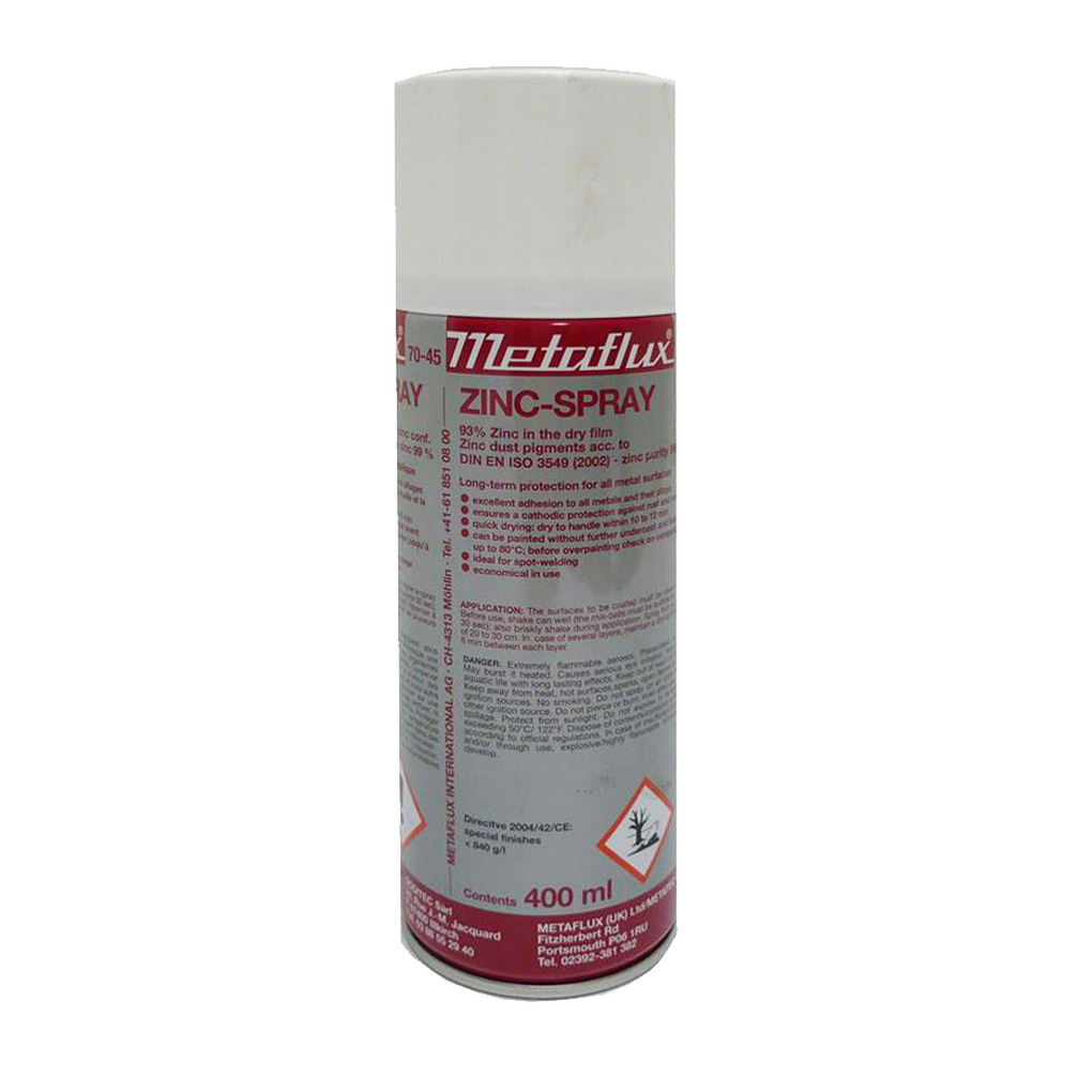 Velu Sprühdose Zinkspray 70-45 400 ml – Sprühdose (Lacke und Spray), Art.-Nr. 1150000150