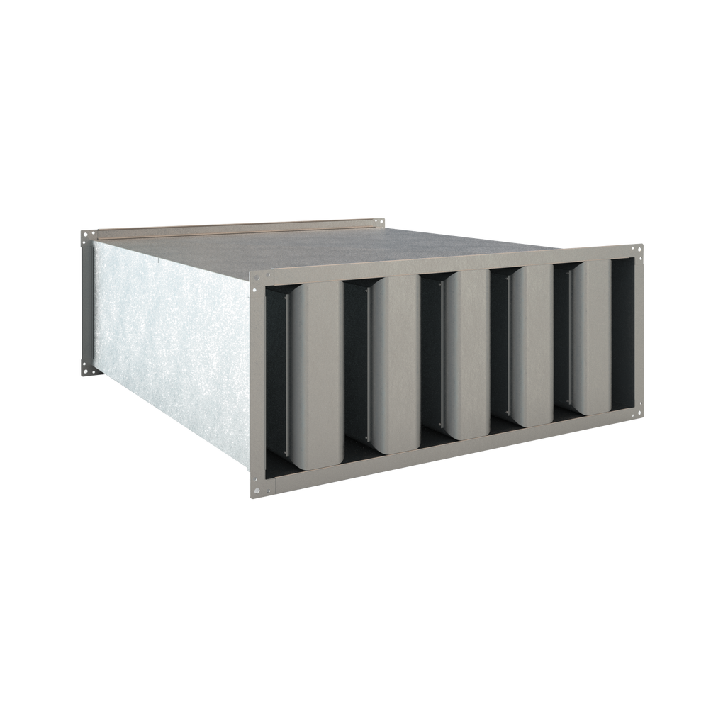 Solid Air AGCXA3 L=1500 B=1200 H=1800 t=200 SB30 30mm – Schalldämpfer rechteckig, Art.-Nr. 9351001146