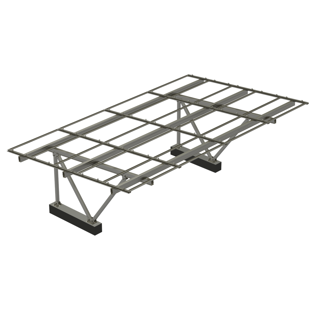 Clenergy (Xiamen) Technology Co., Ltd - Montagesysteme - PV-ezRack® ezShade 2.0 PV-ezRack® ezShade 2,0 - Art. 7510