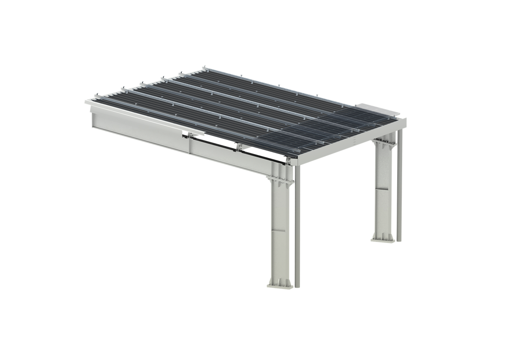 Clenergy (Xiamen) Technology Co., Ltd - Montagesysteme - PV-ezRack® ezShade Razor PV-ezRack® ezShade Razor - Art. 8204