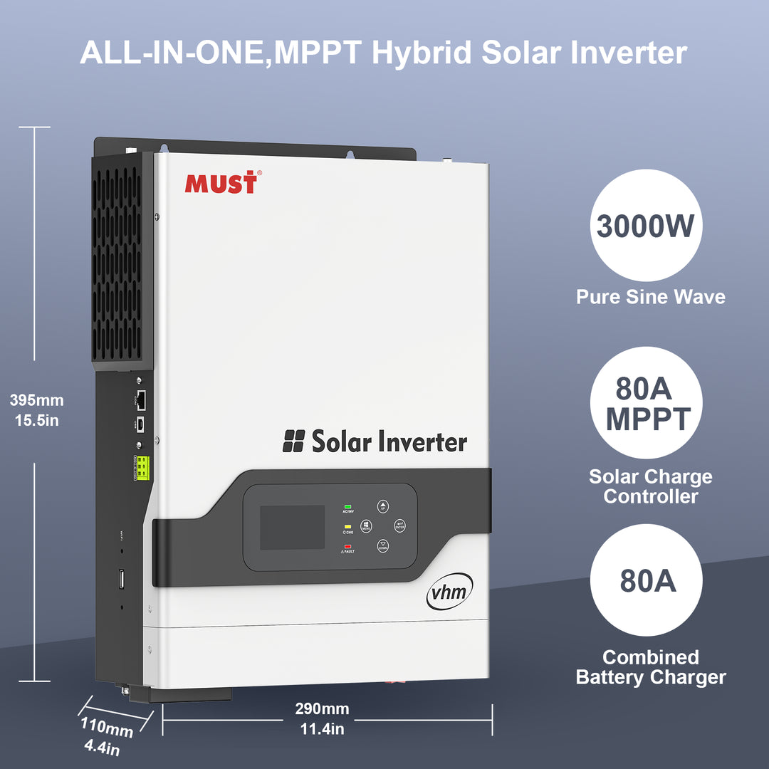 Must Energy (Guangdong) Tech Co., Ltd - Wechselrichter - PV1800 VHM PV18-4048 VHM - Art. 32933