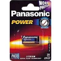 Panasonic BATTERIE PANASONIC CR123AL 3V 1400 mAh 1BP -Art. 017097