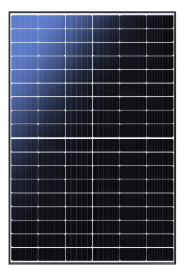 Phono Solar Solarmodul Draco PS425M8GF-18/VNH N-type TOPCon Bifacial 425W Schwarz Weiß