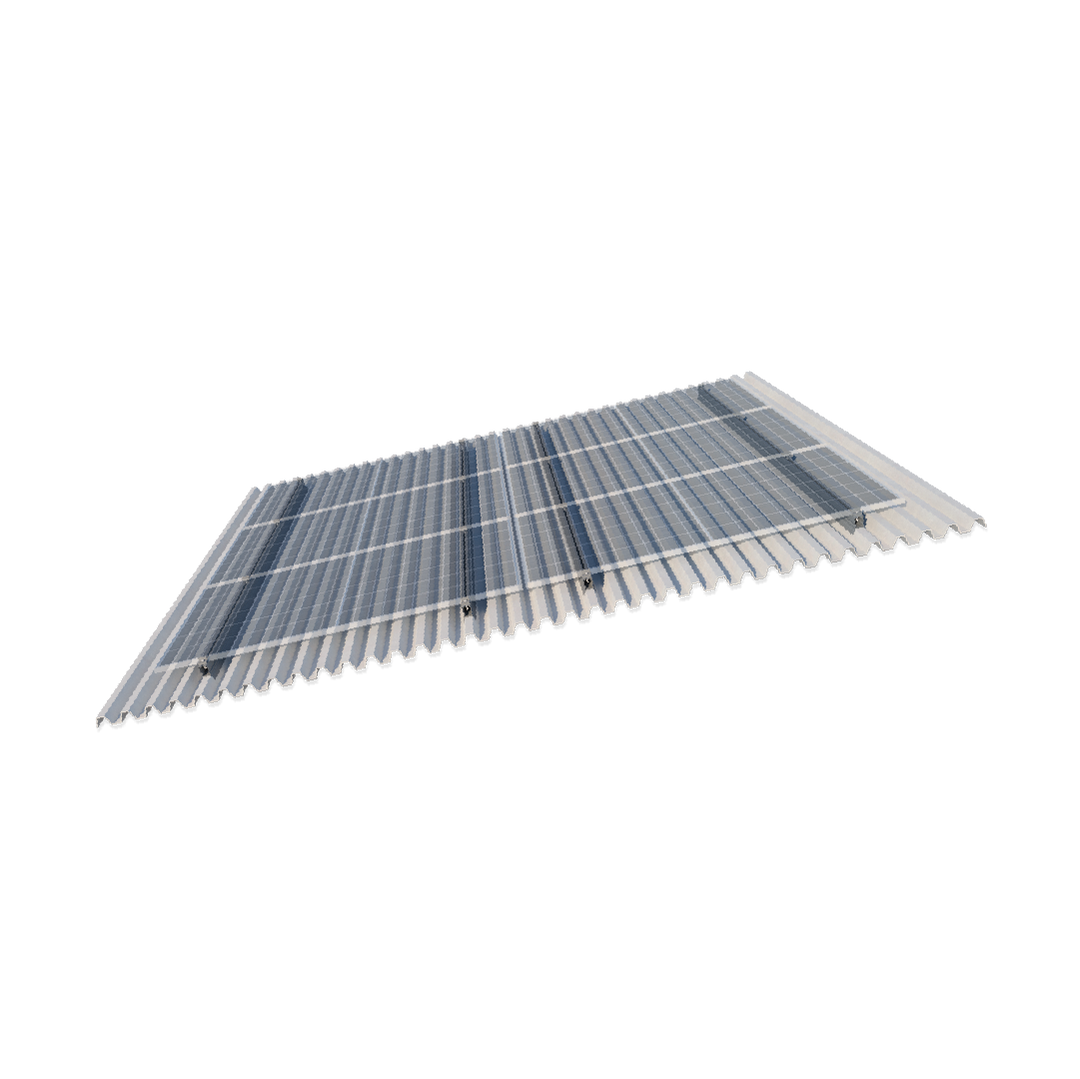 Philadelphia Solar LLC - Montagesysteme - Pitch Tin Roof Mounting Structure Pitch Tin Roof - Art. 2831