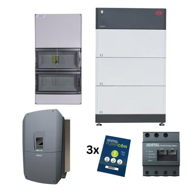 BYD HVM 8.3 + KOSTAL PLENTICORE G3 S - BACKUP Auto.