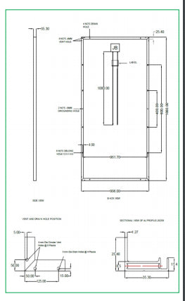 Enfros Technologies Pvt. Ltd. - Solarmodul - Poly 72 250W V1 EFS24250MC72 - Art. 154129