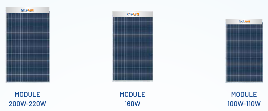 One Sun Power System Pvt. Ltd. - Solarmodul - Poly SNS-100-220 SNS-110 - Art. 236775