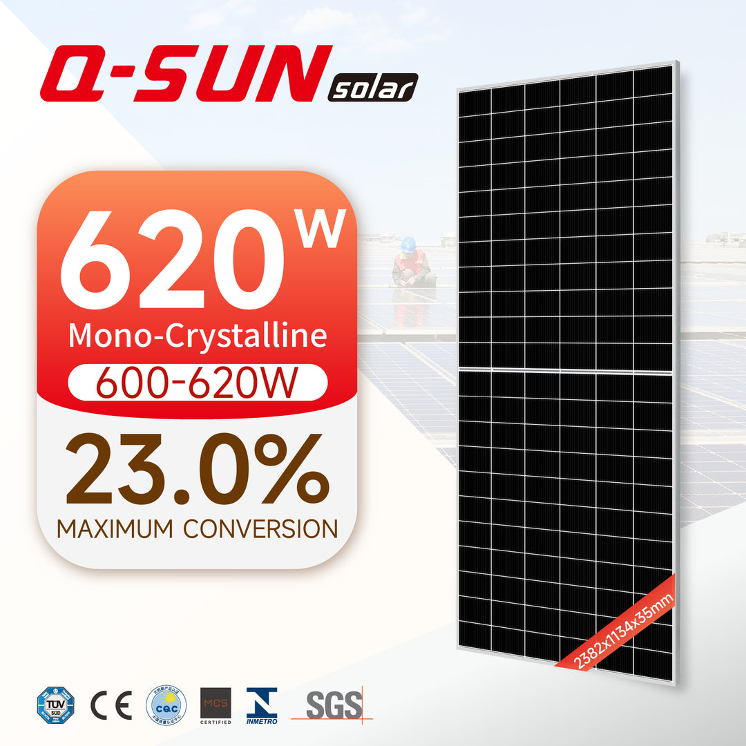 Q-SUN Anhui Co., Ltd - Solarmodul - QNHT-02 N type 600-620W QNHT-2 610 - Art. 178077