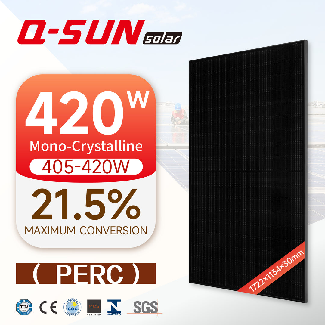 Q-SUN Anhui Co., Ltd - Solarmodul - QNHT P Type 405-420W  Full Black QN-415HT-1 - Art. 222844