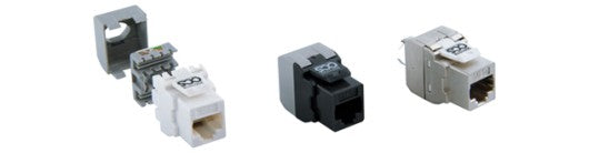 QUBIX JACK CONNECTOR RJ45 CAT5E UTP WHITE EASYCRIM -Art. 2001018