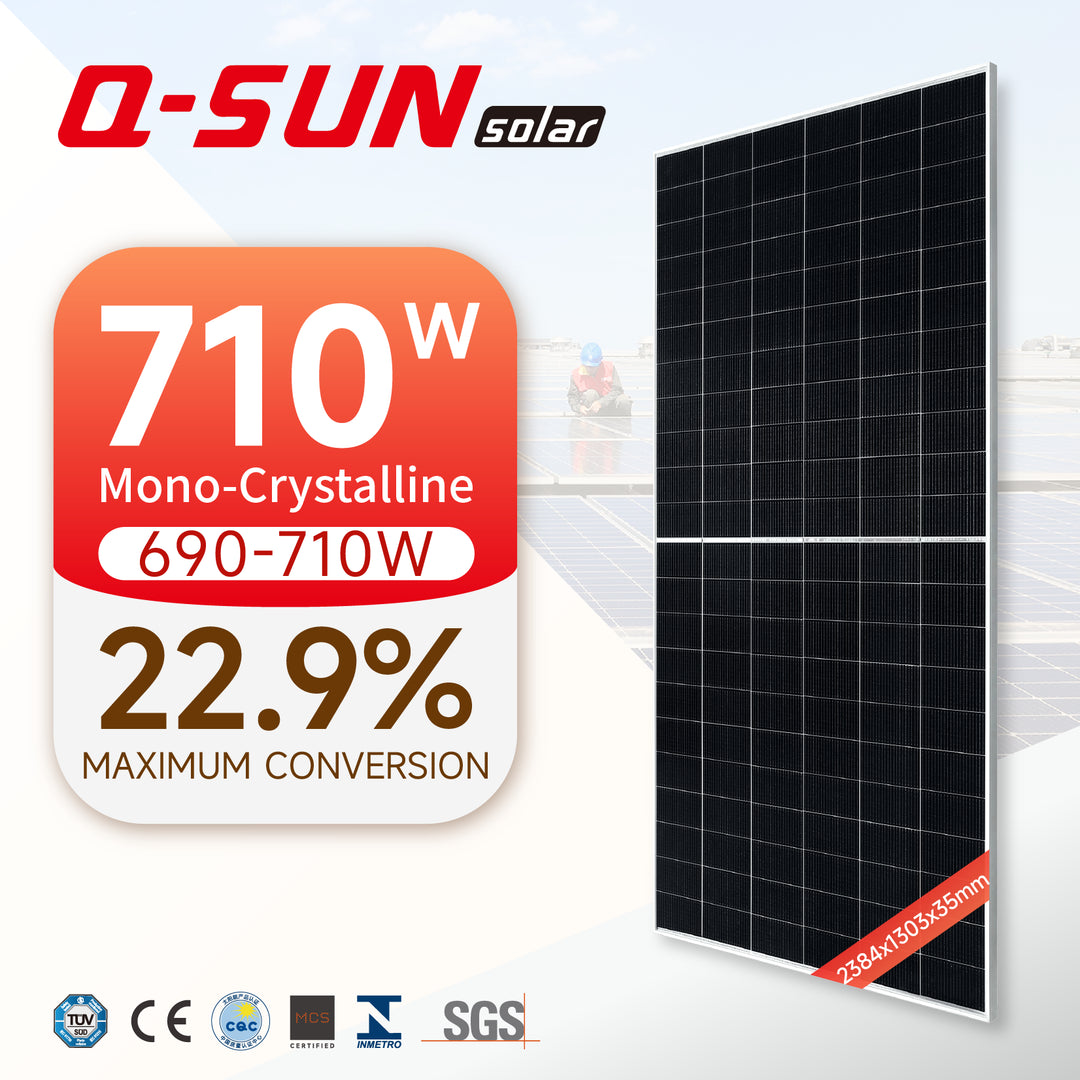 Q-SUN Anhui Co., Ltd - Solarmodul - Qrystal Max N12 QNHT-01  690-710W QNHT-1 705 - Art. 215120