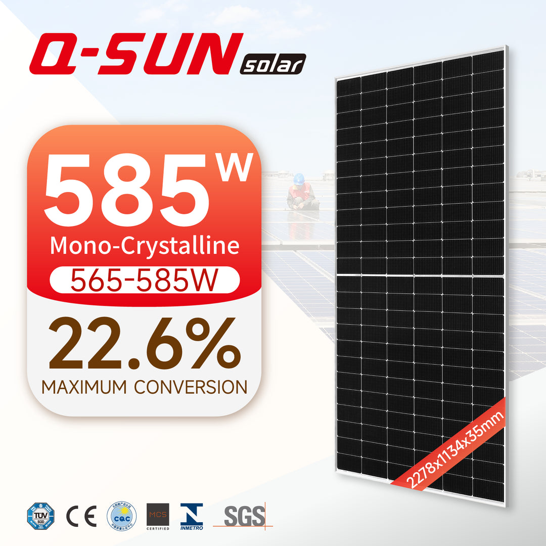 Q-SUN Anhui Co., Ltd - Solarmodul - Qrystal N8 QNHT-03 565-585W QH-580HD - Art. 207762
