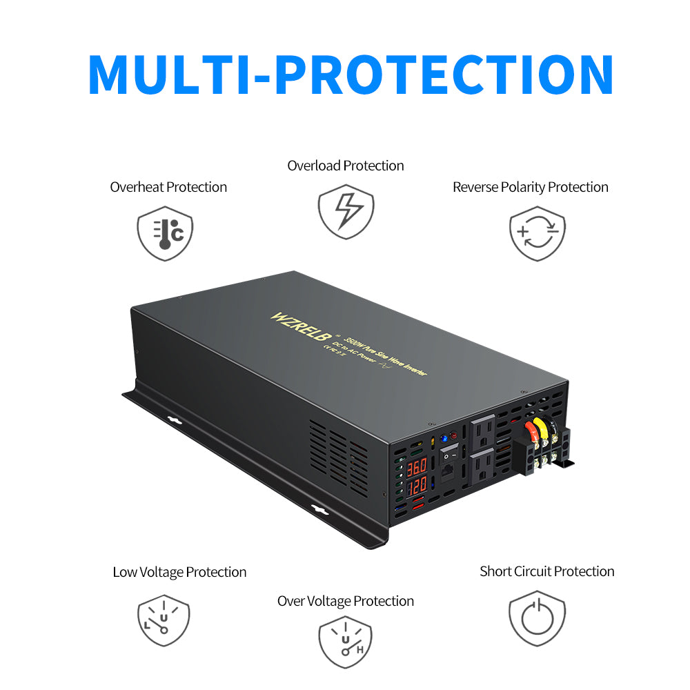 Yueqing Reliable Electric Co., Ltd. - Wechselrichter - RBP-3500S-LED RBP-3500S-LED-36V - Art. 51949