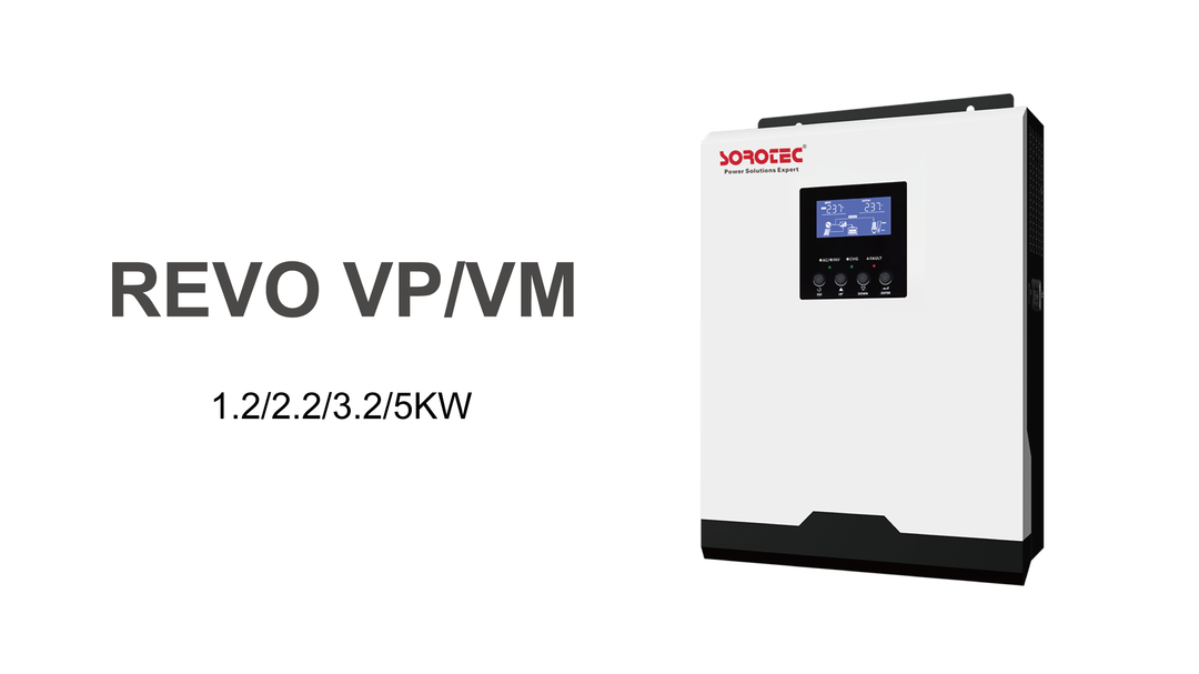 Shenzhen SORO Electronics Co., Ltd. - Wechselrichter - REVO VP/VM Series 1.2/2.2/3.2/5KW REVO VM Series 5KW - Art. 57531