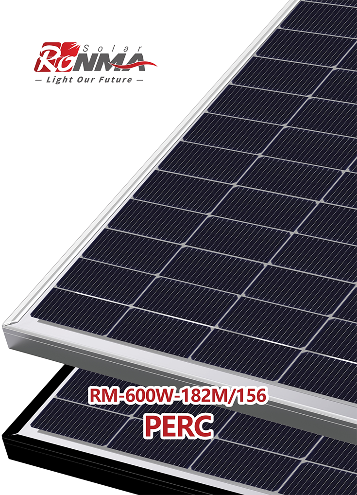 Zhejiang Ronma Solar Group Co,.Ltd. - Solarmodul - RM-600W-182M/156 PERC Module RM-600W-182M/156 - Art. 218593