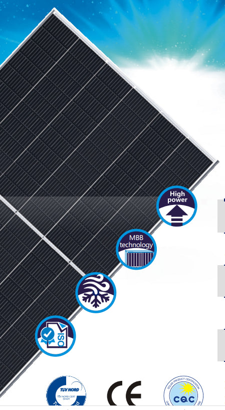 Shenzhen ShengShi TianHe Electronic Technology Co., Ltd - Solarmodul - RSM120H-210M-12BB 580-600W 600 - Art. 184323