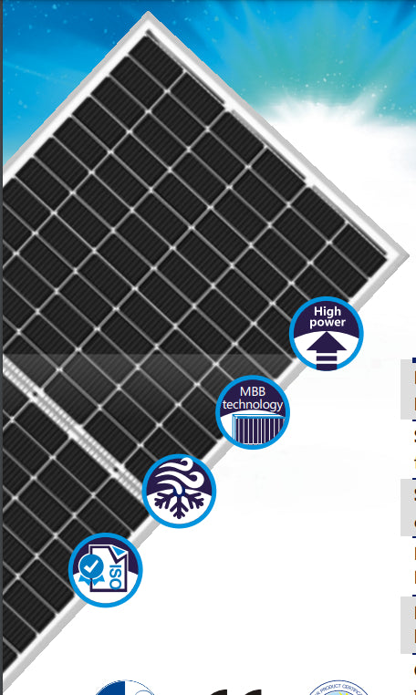 Shenzhen ShengShi TianHe Electronic Technology Co., Ltd - Solarmodul - RSM144H-182M-10BB 520-540W 540 - Art. 184308