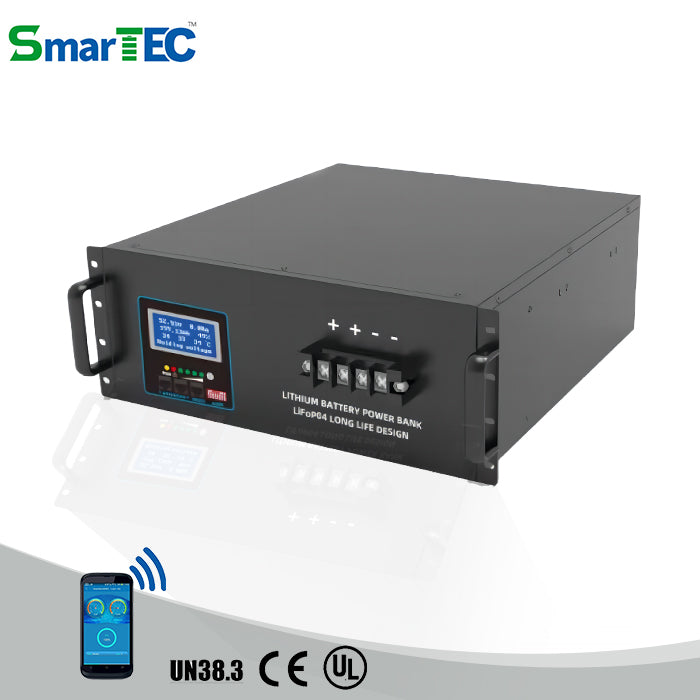 Dongguan SmarTEC New Energy Technology CO.,ltd - Speicher - Rack Mounted Lithium Iron Battery Pack 51.2V 100AH SMTK-LFP48 100R - Art. 31703