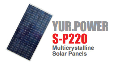 Yuraku Pte Ltd. - Solarmodul - S-P220 S-P220 - Art. 185539
