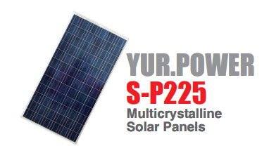 Yuraku Pte Ltd. - Solarmodul - S-P225 S-P225 - Art. 185540