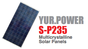 Yuraku Pte Ltd. - Solarmodul - S-P235 S-P235 - Art. 185545