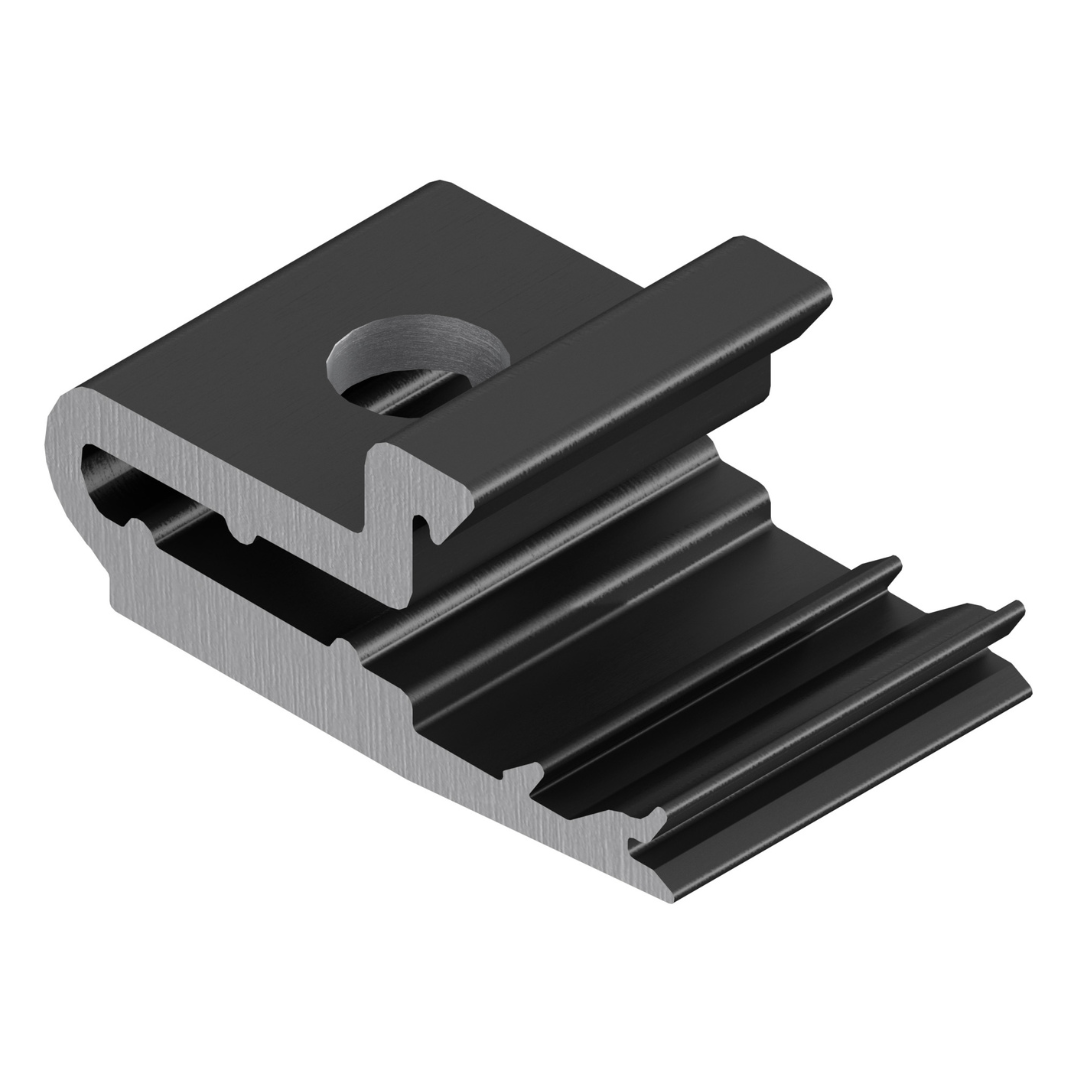 Montagesystem S01C con Clip para Perfil G1 sobre Ziegel